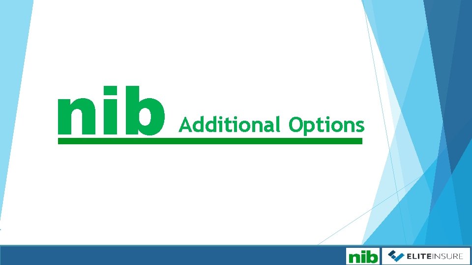 nib Additional Options 