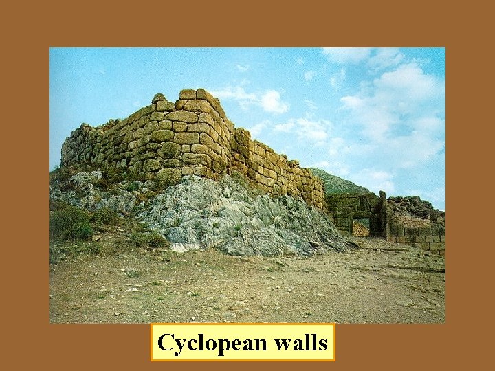 Cyclopean walls 