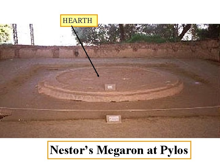 HEARTH Nestor’s Megaron at Pylos 