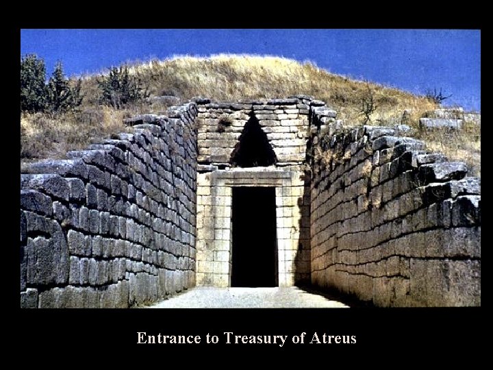 Entrance to Treasury of Atreus 