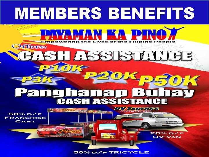 MEMBERS BENEFITS 