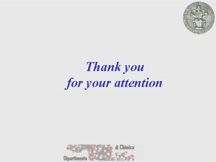 Thank you for your attention 