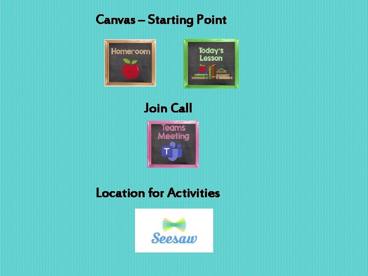 Canvas – Starting Point Join Call Location for Activities 