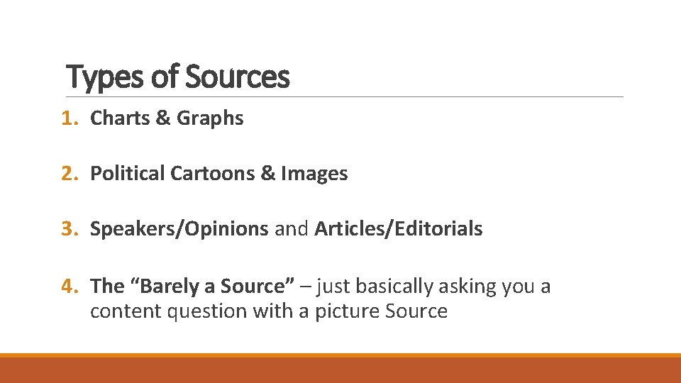 Source Analysis 101 HOW TO BEAT SOURCE BASED