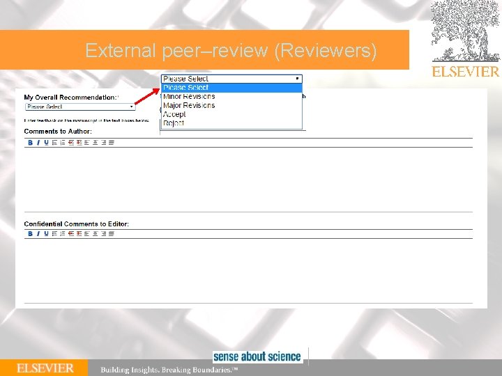 | 76 External peer–review (Reviewers) 