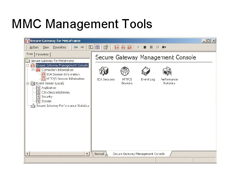 MMC Management Tools 