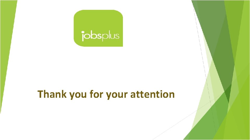 Thank you for your attention 