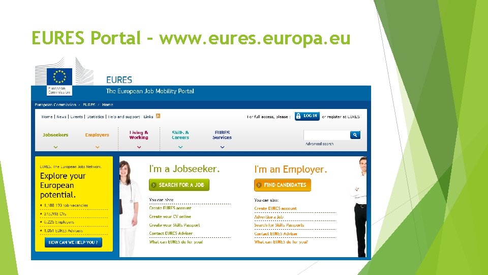 EURES Portal – www. eures. europa. eu 