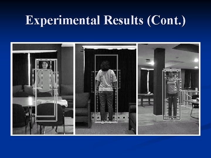 Experimental Results (Cont. ) 