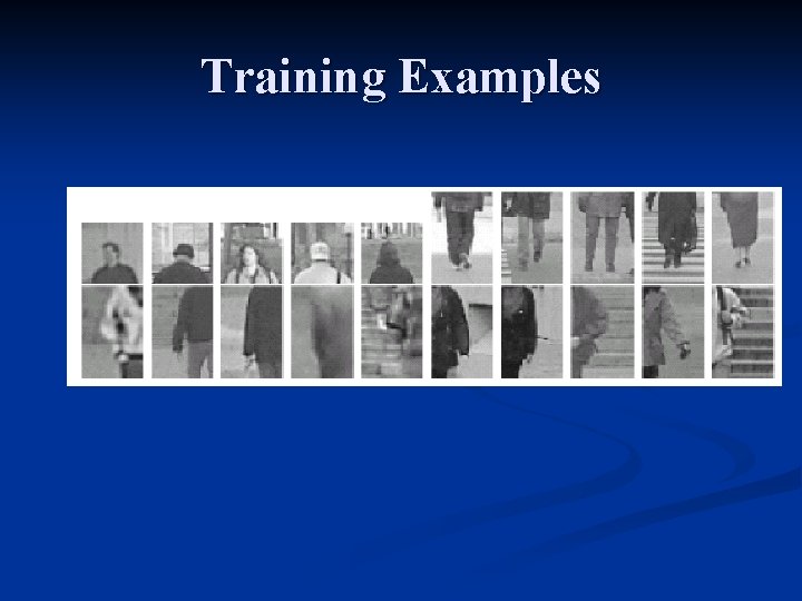 Training Examples 
