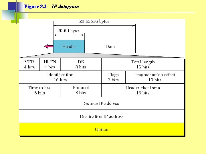 Figure 8. 2 IP datagram 