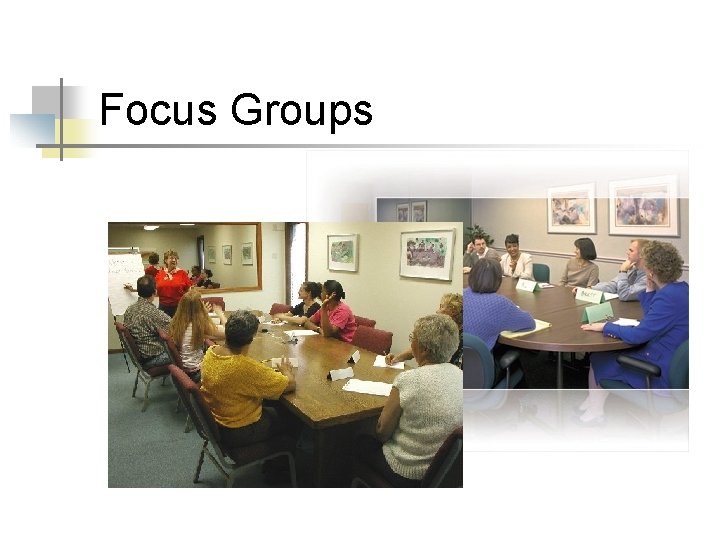 Focus Groups 