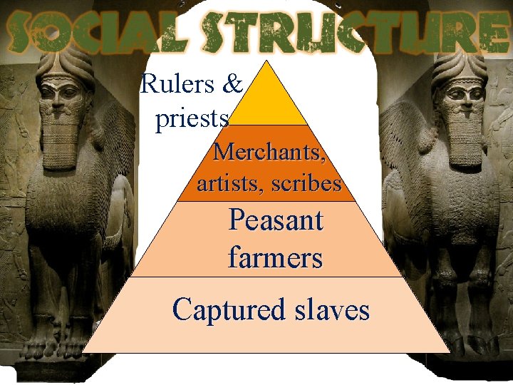 lukerosa@gmail. com Rulers & priests Merchants, artists, scribes Peasant farmers Captured slaves 