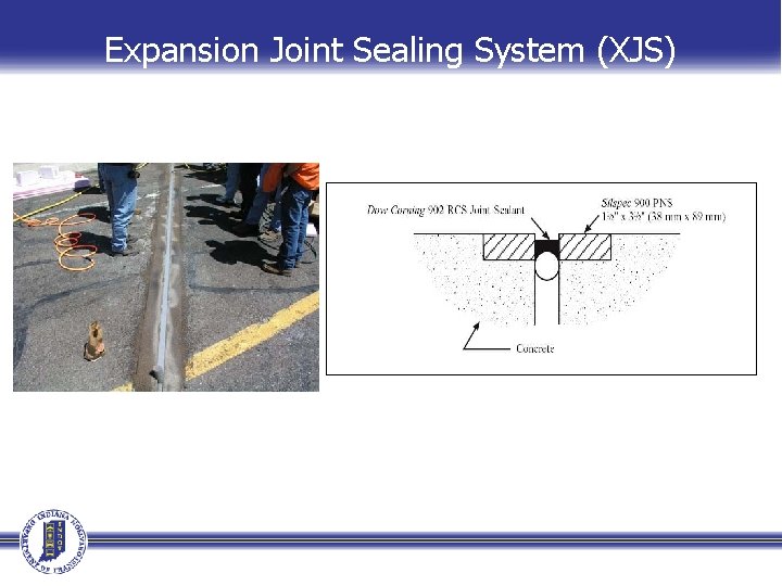 Expansion Joint Sealing System (XJS) 