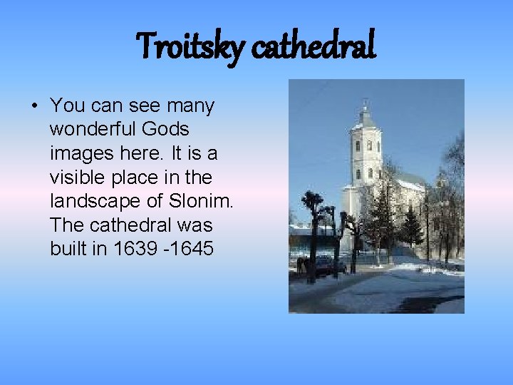 Troitsky cathedral • You can see many wonderful Gods images here. It is a