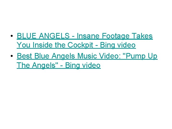  • BLUE ANGELS - Insane Footage Takes You Inside the Cockpit - Bing
