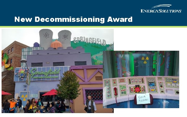 New Decommissioning Award 