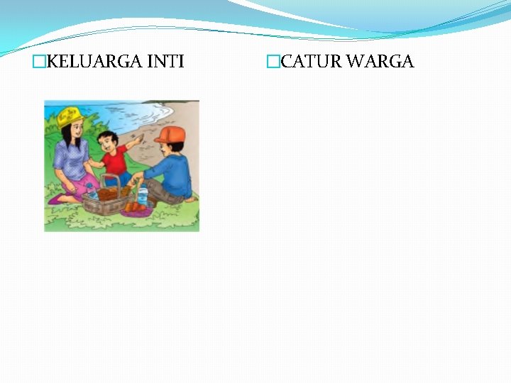 �KELUARGA INTI �CATUR WARGA 