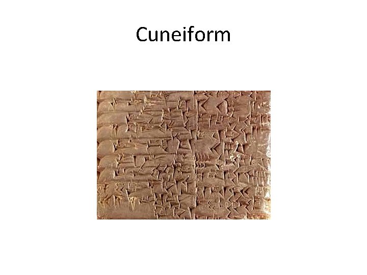 Cuneiform 