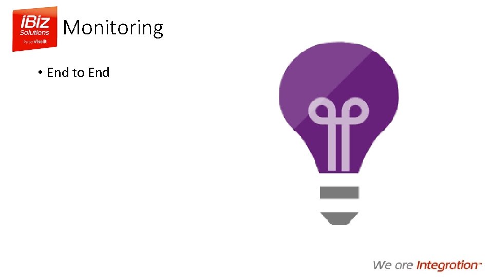 Monitoring • End to End 