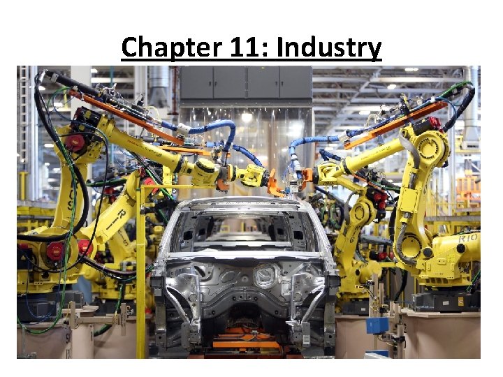Chapter 11: Industry 