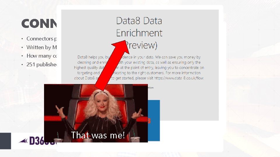 CONNECTORS • Connectors provided by Microsoft within the Flow platform. • Written by Microsoft