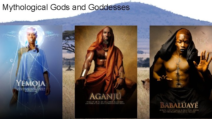 Mythological Gods and Goddesses 