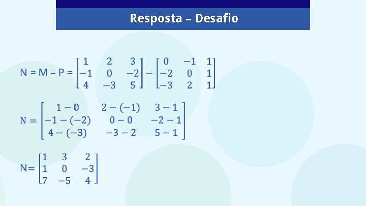 Resposta – Desafio 