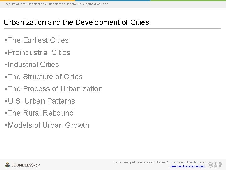 Population and Urbanization > Urbanization and the Development of Cities • The Earliest Cities