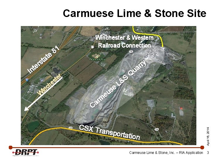 Carmuese Lime & Stone Site te s e h c in W r S