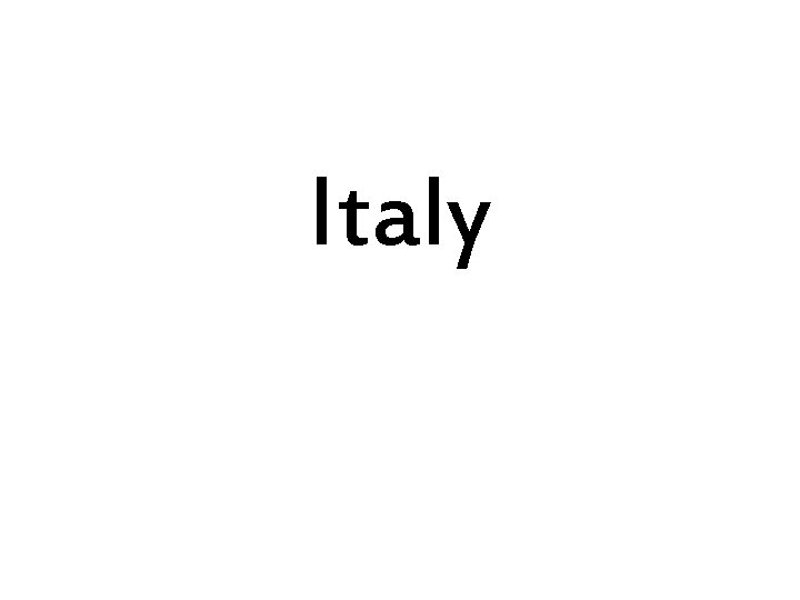 Italy 