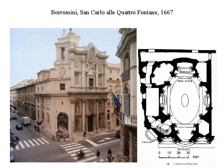 Borromini, San Carlo alle Quattro Fontane, 1667 