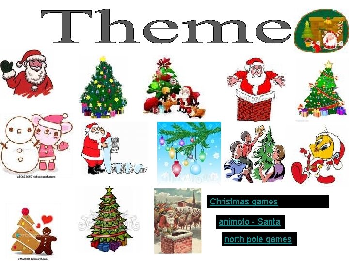 Christmas games animoto - Santa north pole games 