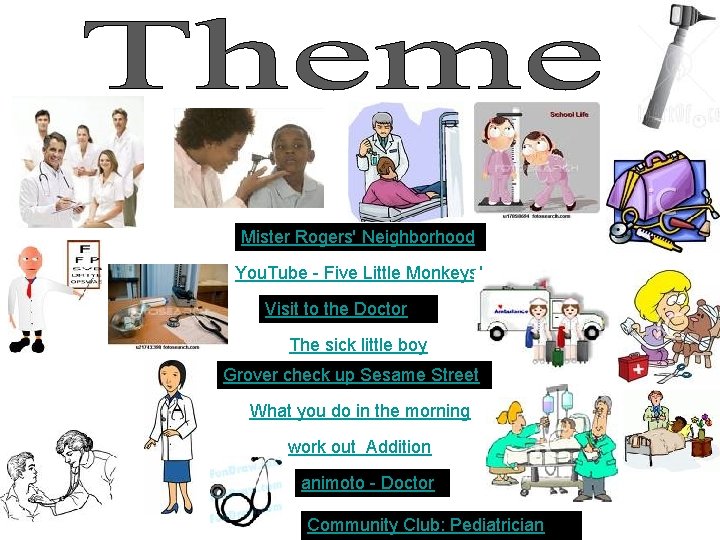 Mister Rogers' Neighborhood You. Tube - Five Little Monkeys! Visit to the Doctor The