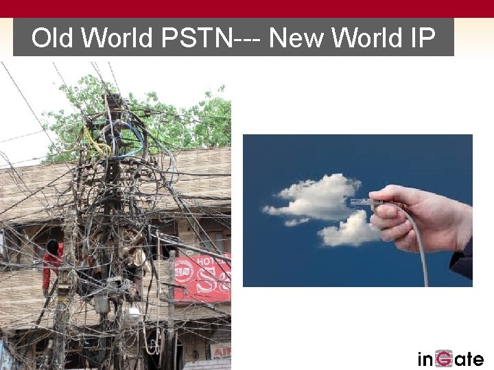 Old World PSTN--- New World IP 