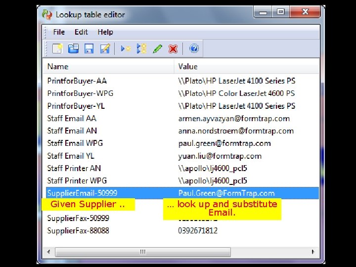 What does XML provide? ? XML DELIVERY TAG DATA Given Supplier. . … look