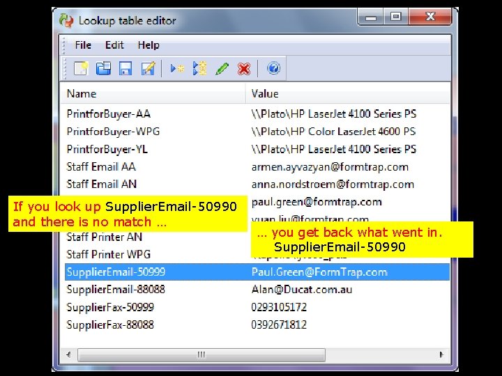 What does XML provide? ? XML DELIVERY TAG DATA If you look up Supplier.