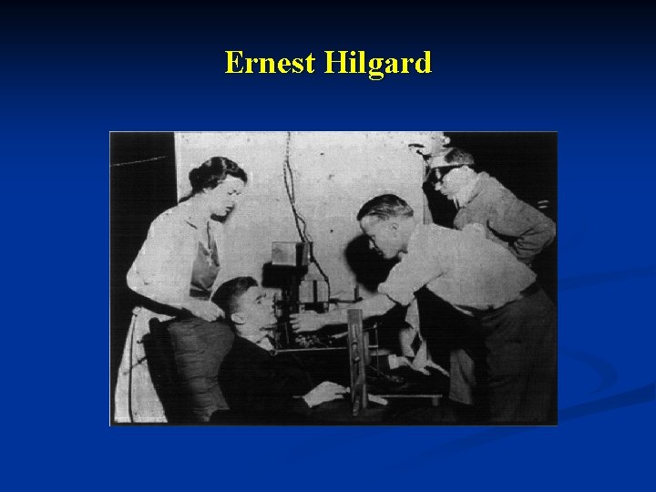 Ernest Hilgard 