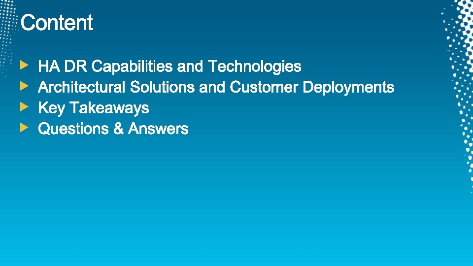 DBI 309 The SQL Server Customer Advisory Team
