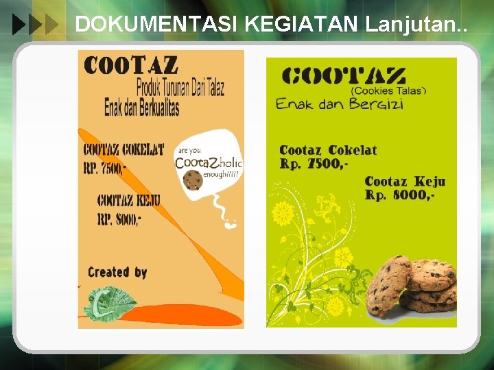 DOKUMENTASI KEGIATAN Lanjutan. . 