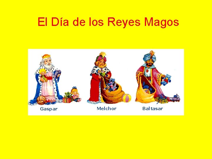 El Día de los Reyes Magos 