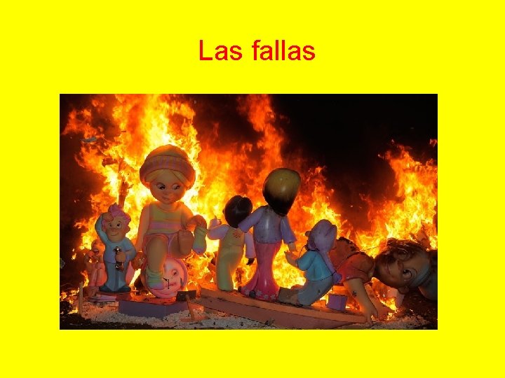 Las fallas 