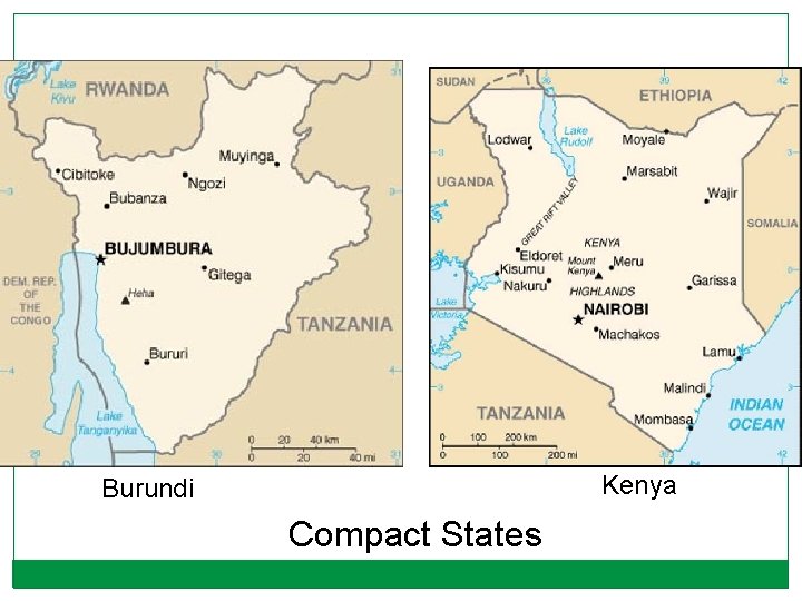 Kenya Burundi Compact States 