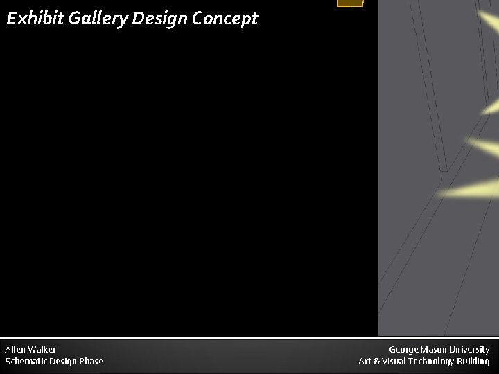 Exhibit Gallery Design Concept Allen Walker Schematic Design Phase Main Courtyard Entry Lobby Exhibit