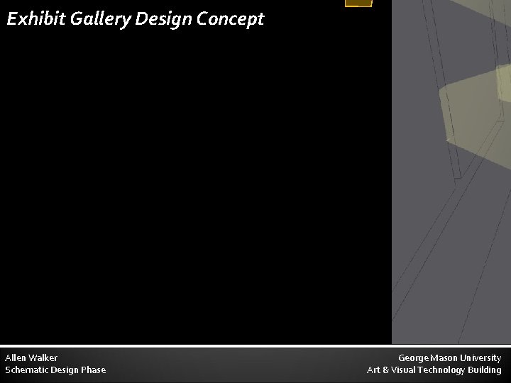 Exhibit Gallery Design Concept Allen Walker Schematic Design Phase Main Courtyard Entry Lobby Exhibit