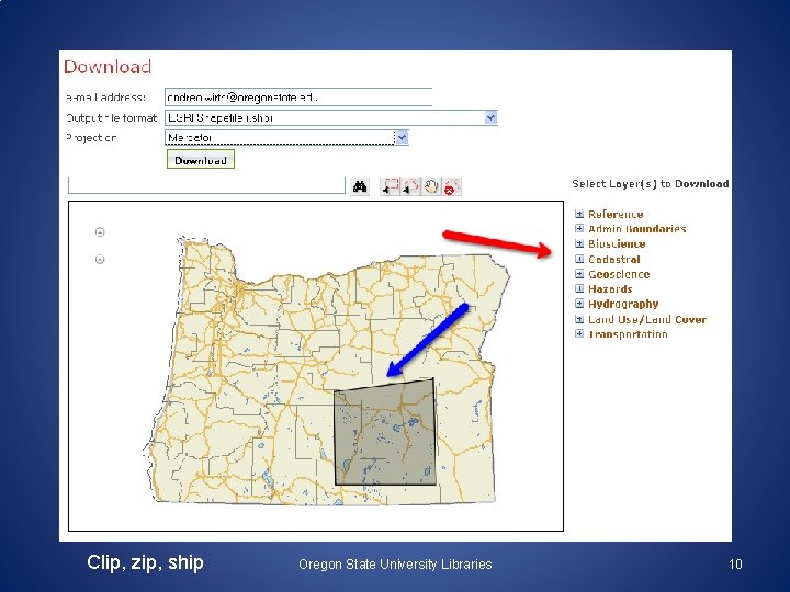 Clip, zip, ship Oregon State University Libraries 10 