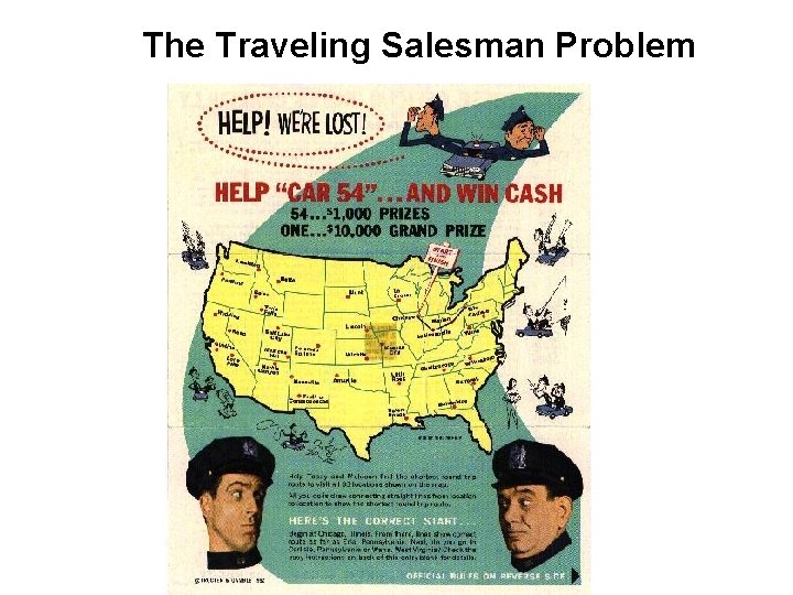 The Traveling Salesman Problem 