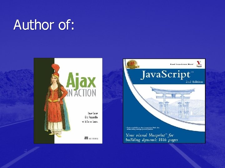 Author of: Author of:
