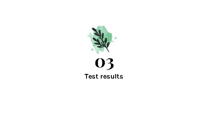 03 Test results 