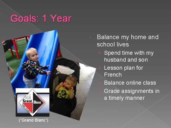 Goals: 1 Year Balance my home and school lives › Spend time with my